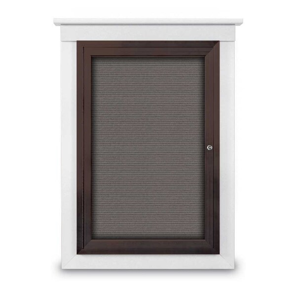 Letterboard, Hdr, 36x24, Black/Grey